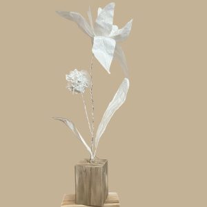 Blume mit Beleuchtung