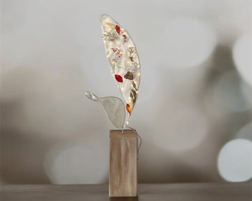 Holzständer mit Beleuchtung 2